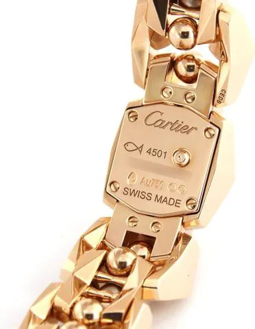 Cartier Crash WGMB0003 18mm Rose gold Silver 5