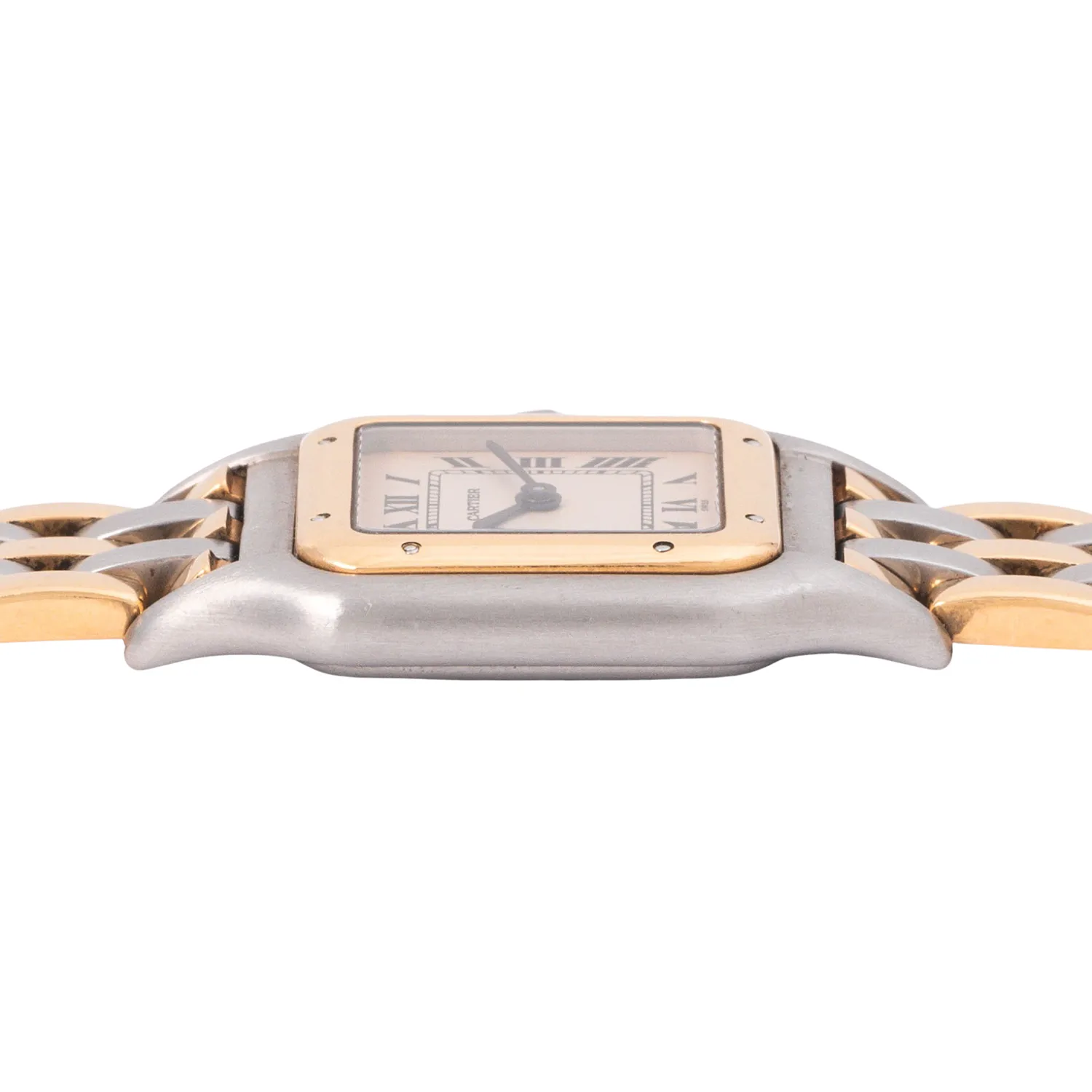 Cartier Panthère 66921 22mm Yellow gold and Stainless steel Cream 3