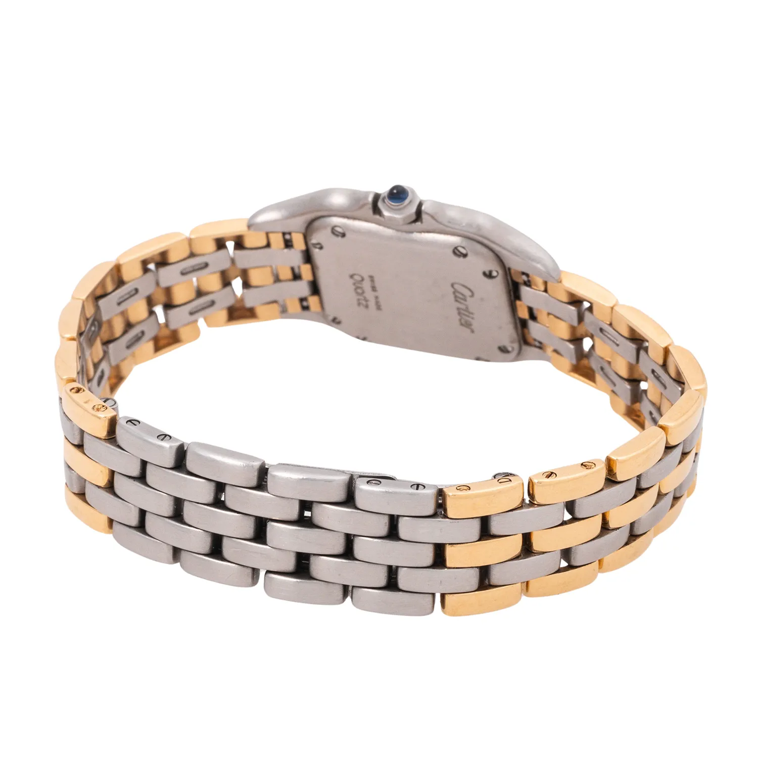 Cartier Panthère 66921 22mm Yellow gold and Stainless steel Cream 5