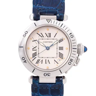 Cartier Pasha Seatimer R4010 Stainless steel