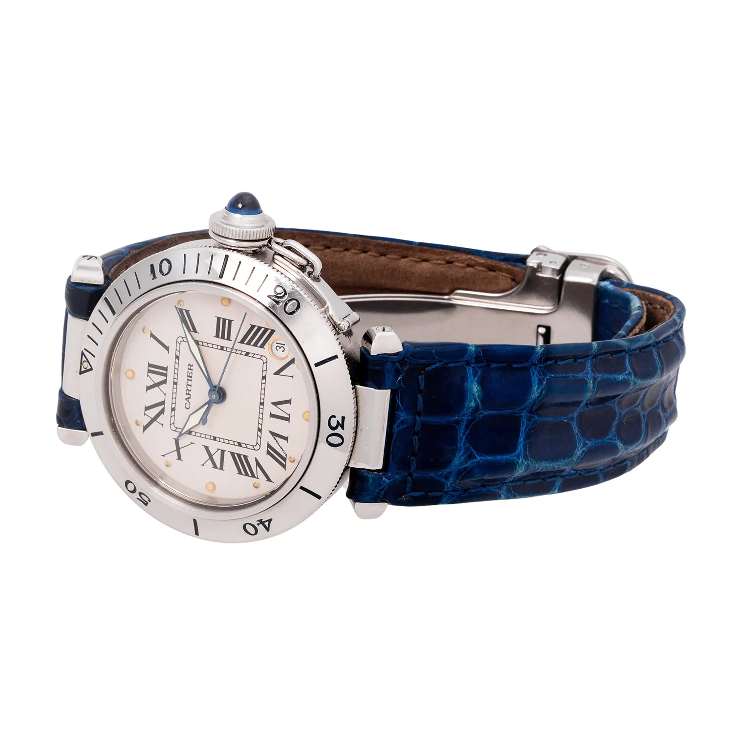 Cartier Pasha Seatimer R4010 35.5mm Stainless steel 4