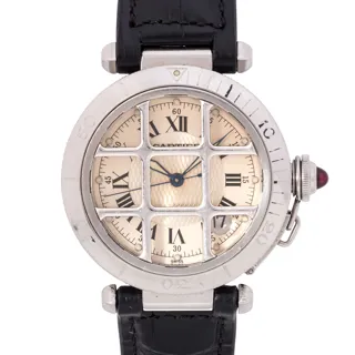 Cartier Pasha W3102255 Stainless steel