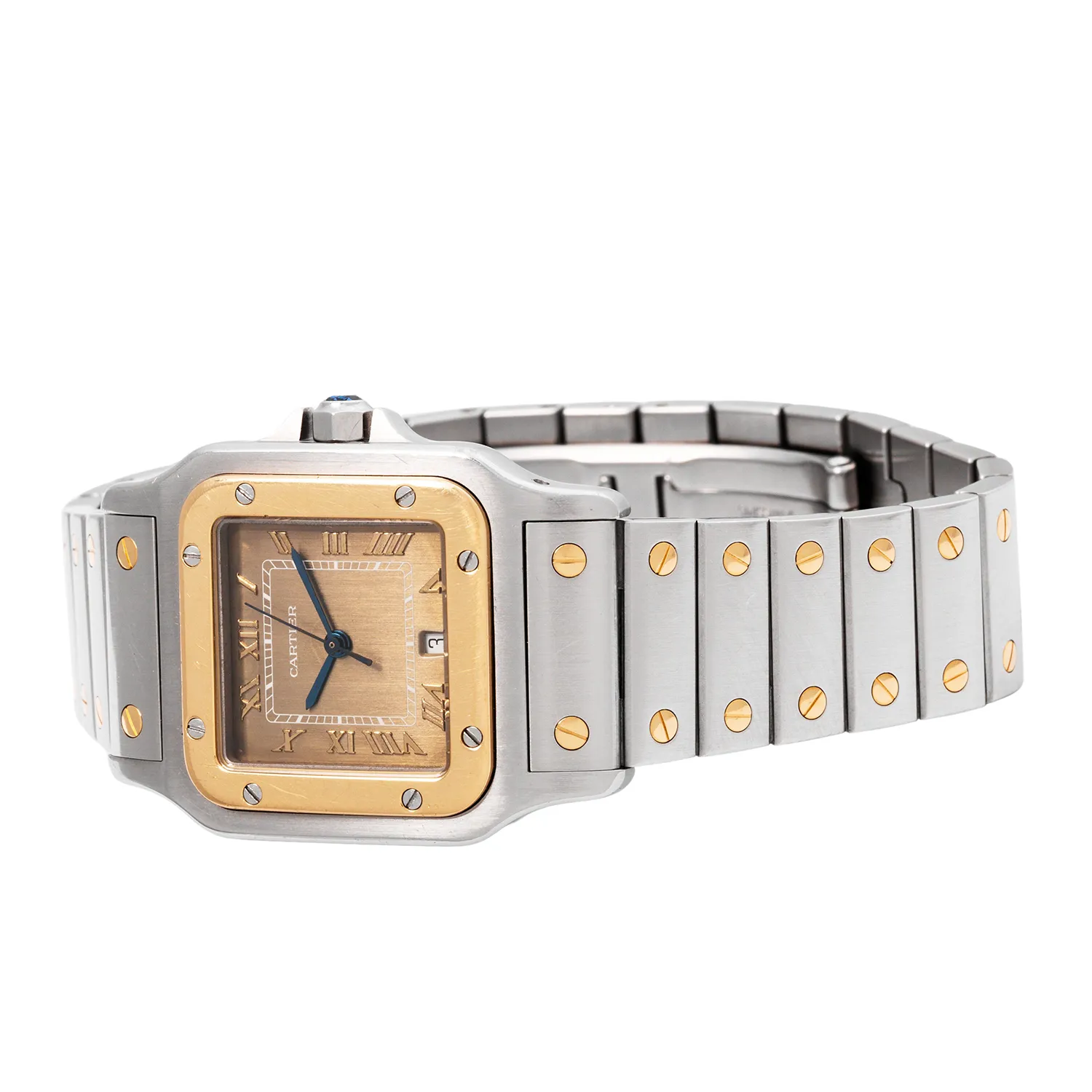 Cartier Santos Galbée 187901 29mm Yellow gold and Stainless steel 5