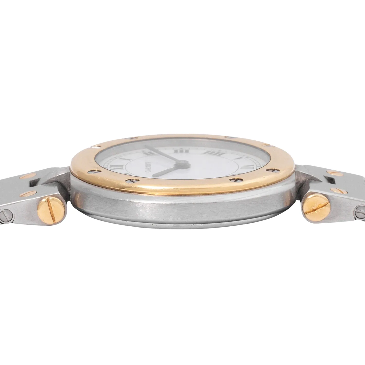 Cartier Santos Ronde 81813 27mm Yellow gold and Stainless steel 3