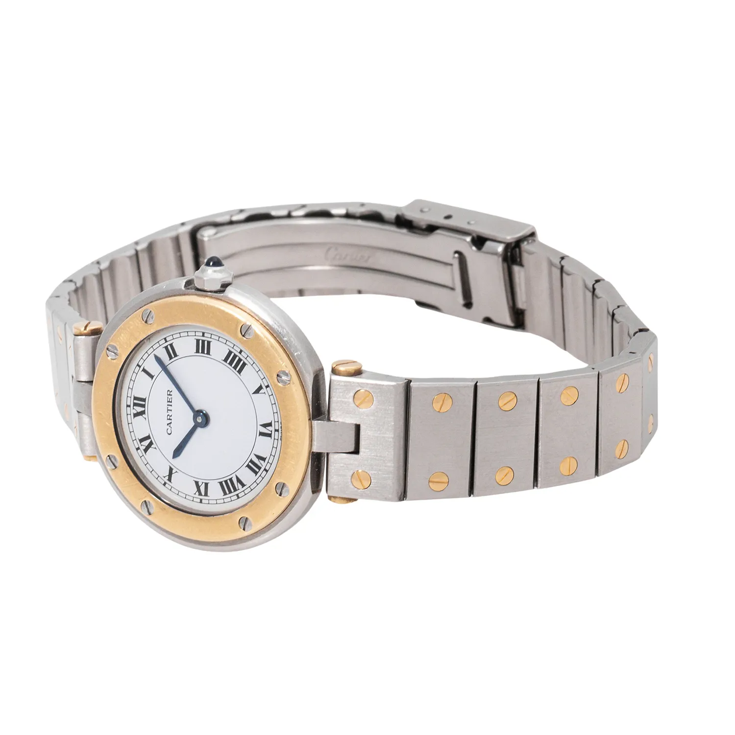 Cartier Santos Ronde 81813 27mm Yellow gold and Stainless steel 5