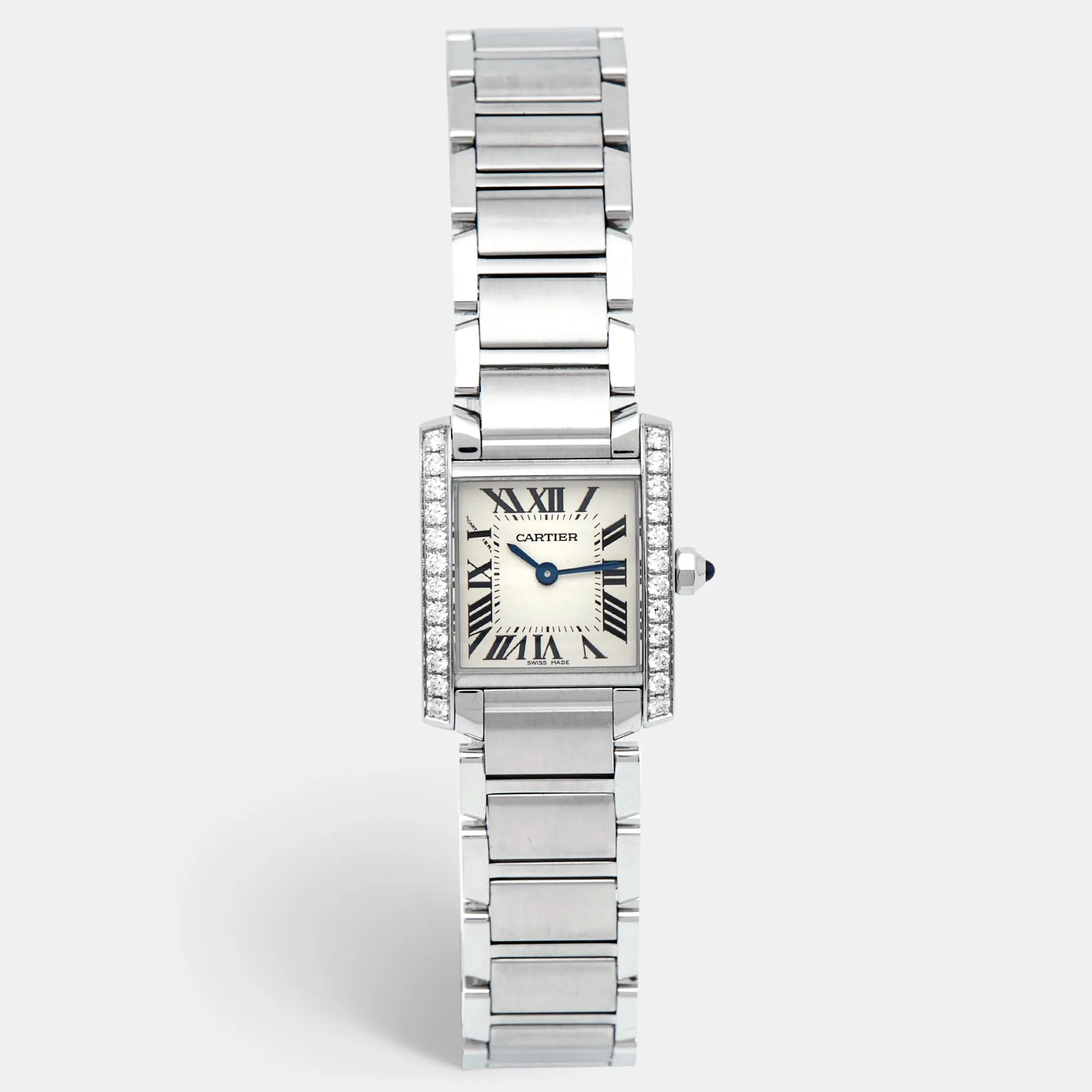 Cartier Tank Française W4TA0008 20mm Stainless steel