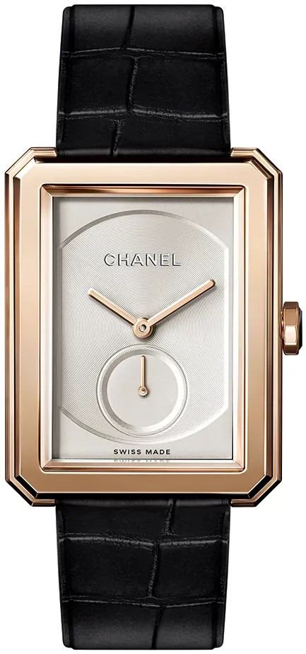 Chanel Boy-Friend H4315 37mm Yellow gold White