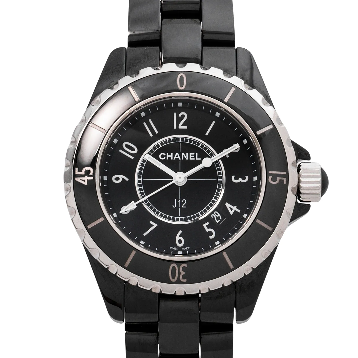 Chanel J12 34mm Ceramic Black