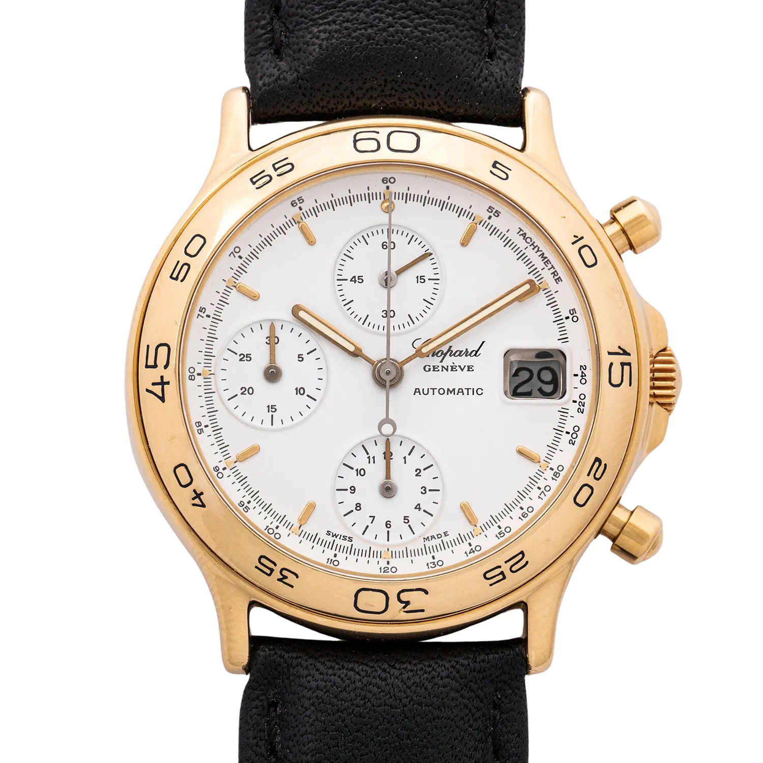 Chopard Linea D'Oro 1181 37mm Yellow gold White