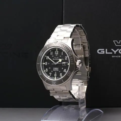 Glycine Combat GL0095 48mm Stainless steel Black