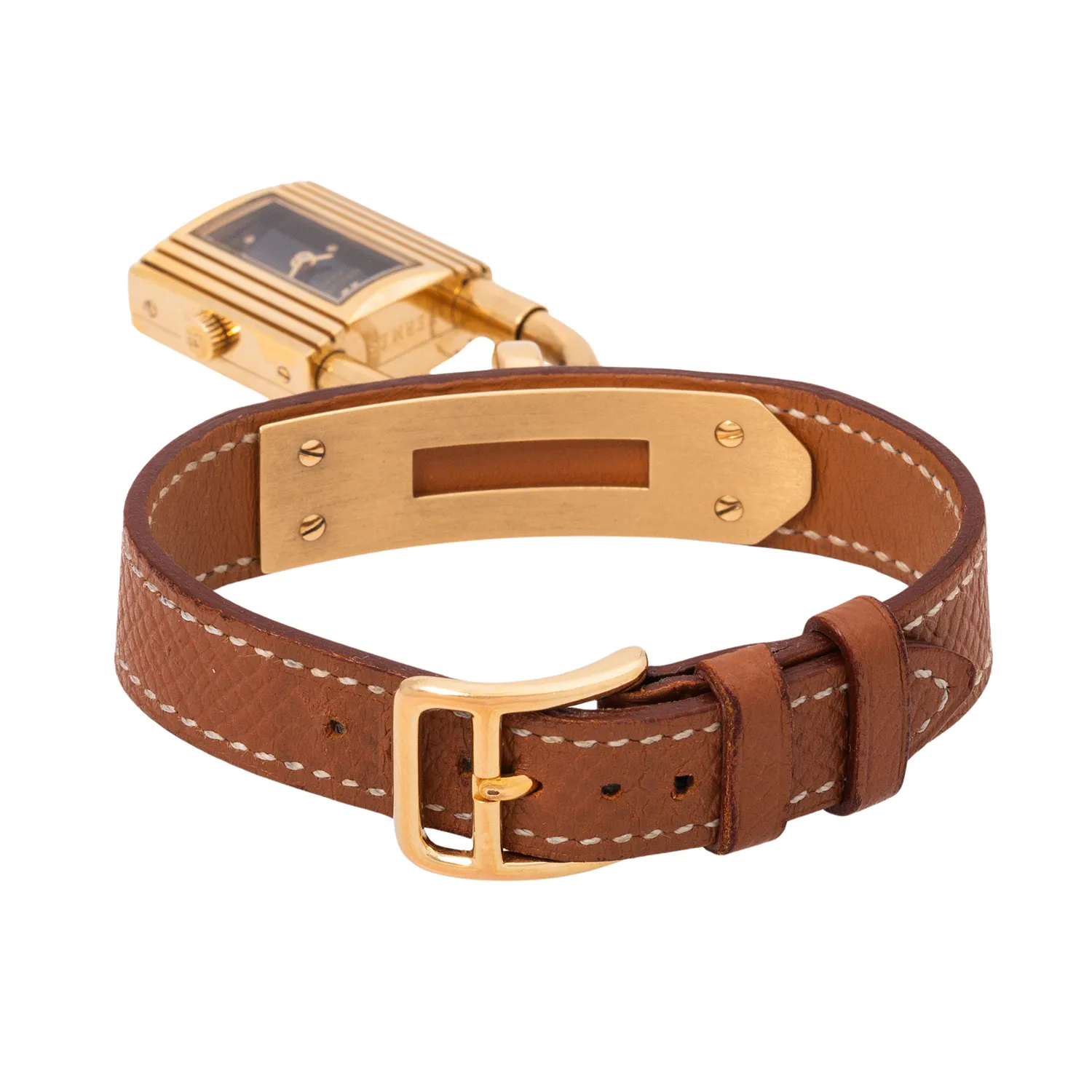 Hermès Kelly-Cadenas KE1.210 20mm Gold-plated Black 1