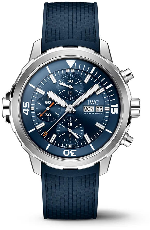 IWC GST Aquatimer IW3768-06 44mm Stainless steel Blue