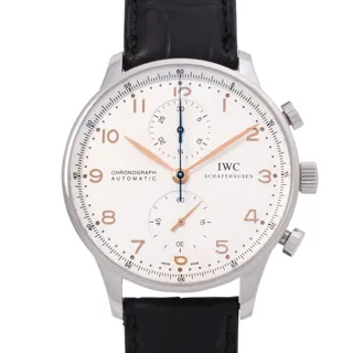 IWC Portugieser IW371401 Stainless steel Silver