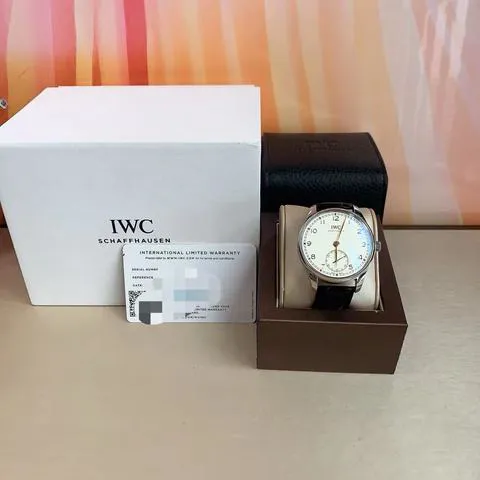 IWC Portugieser IW358303 40.5mm Stainless steel Silver 1