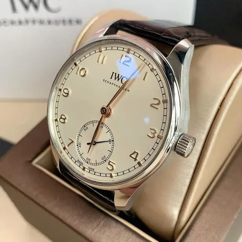 IWC Portugieser IW358303 40.5mm Stainless steel Silver 4