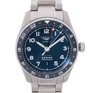 Longines Spirit L3.812.4.93.2 Stainless steel Blue