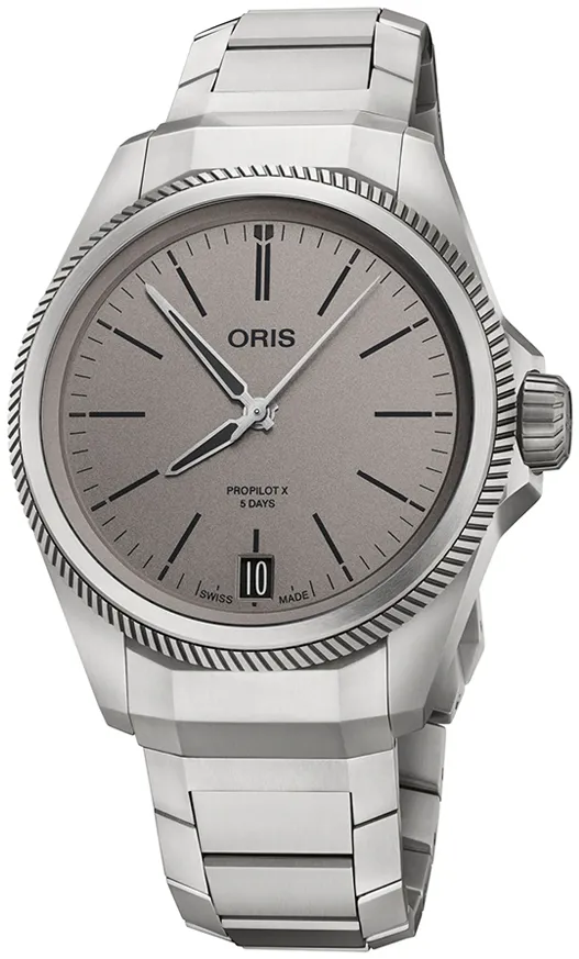 Oris Big Crown ProPilot 01 400 7778 7153-07 7 20 01TLC 39mm Titanium Gray