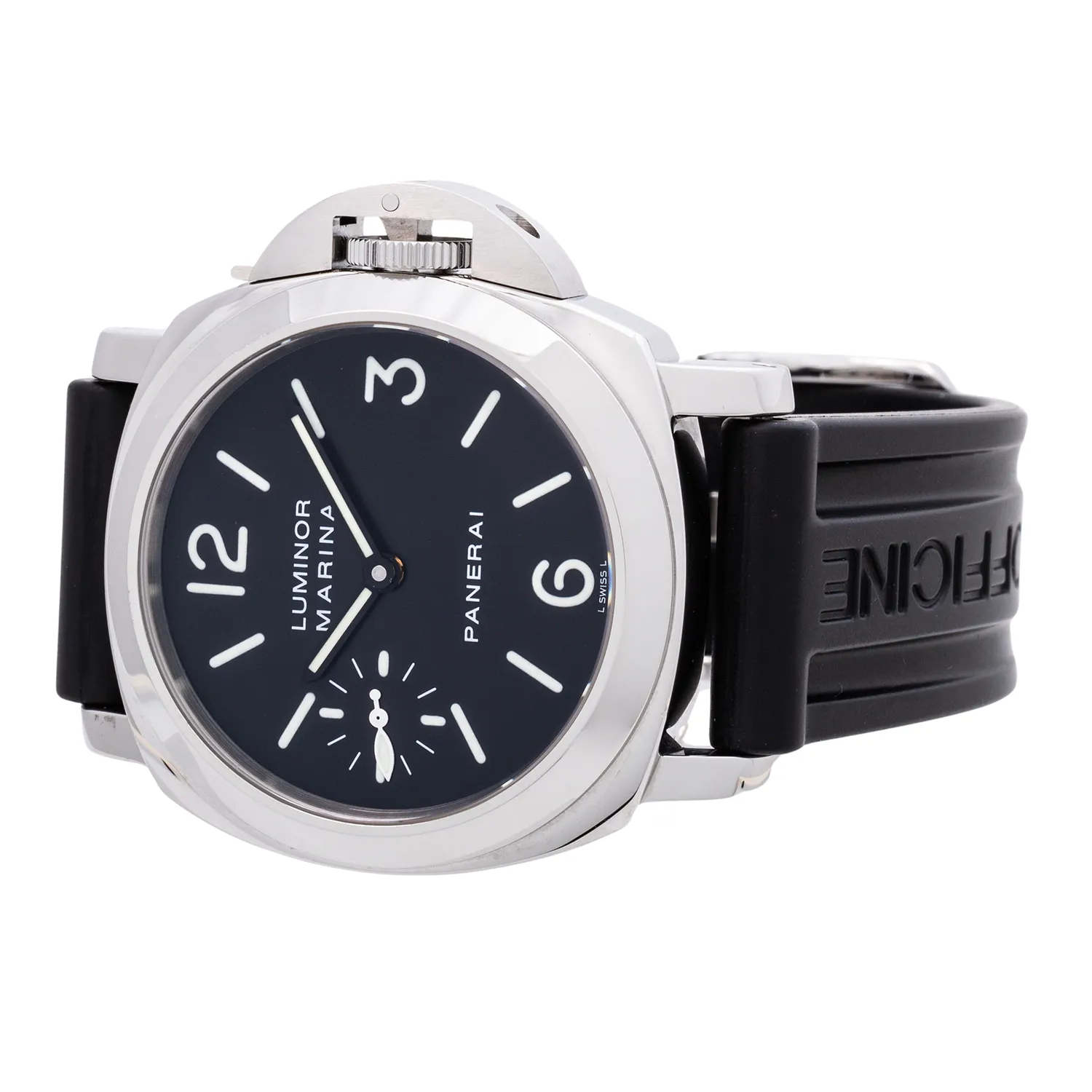 Panerai Luminor PAM 00111 44mm Stainless steel Black 4