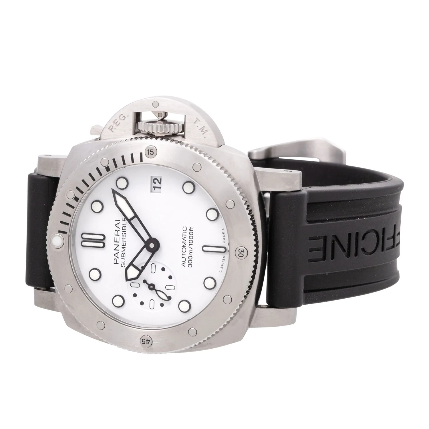 Panerai Submersible PAM02223 42mm Stainless steel White 3