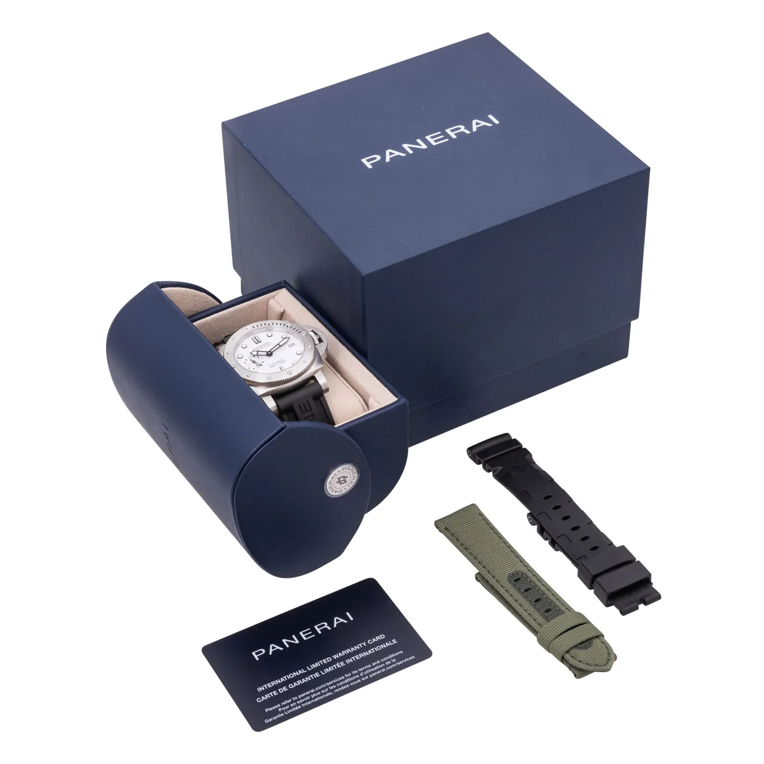 Panerai Submersible PAM02223 42mm Stainless steel White 7