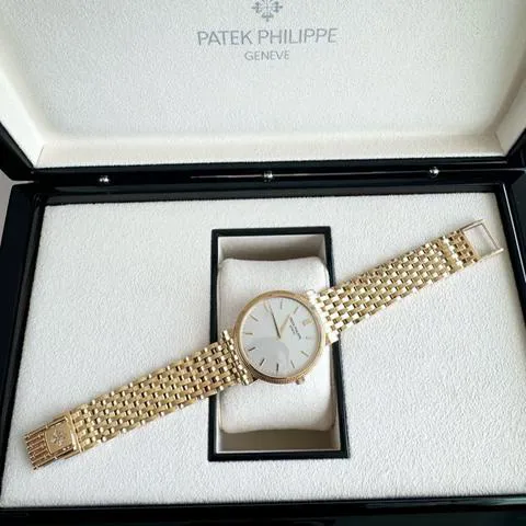 Patek Philippe Calatrava 5120/1J-001 35mm Yellow gold Silver 3