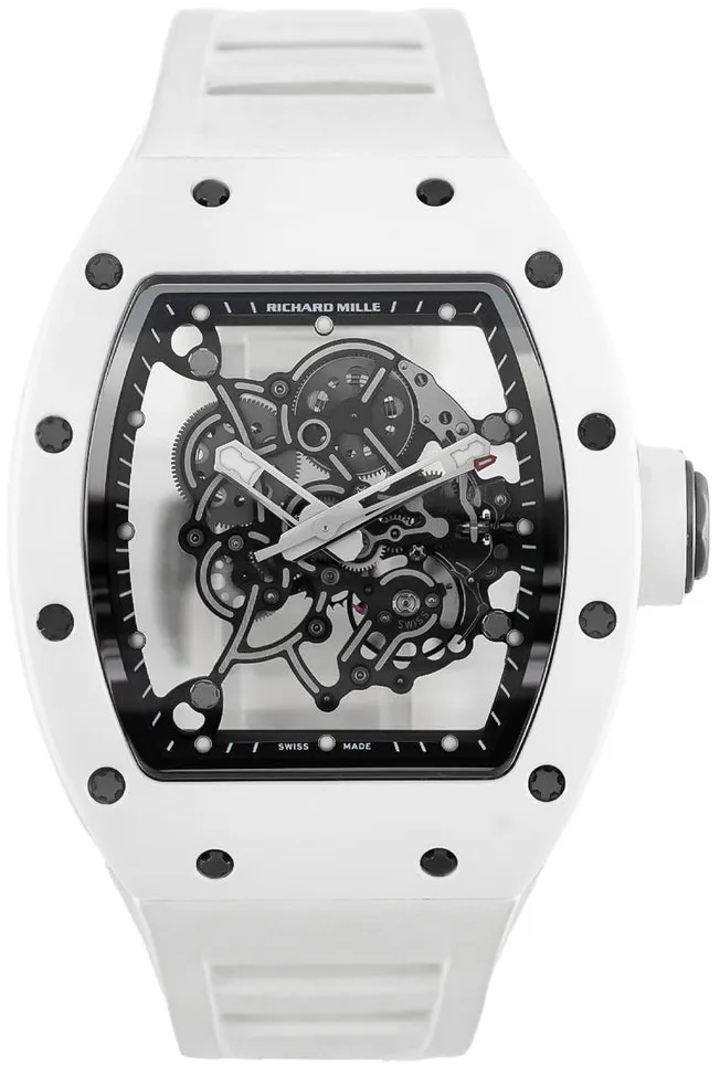 Richard Mille Bubba Watson RM 055 50mm Keramik Skelettiert