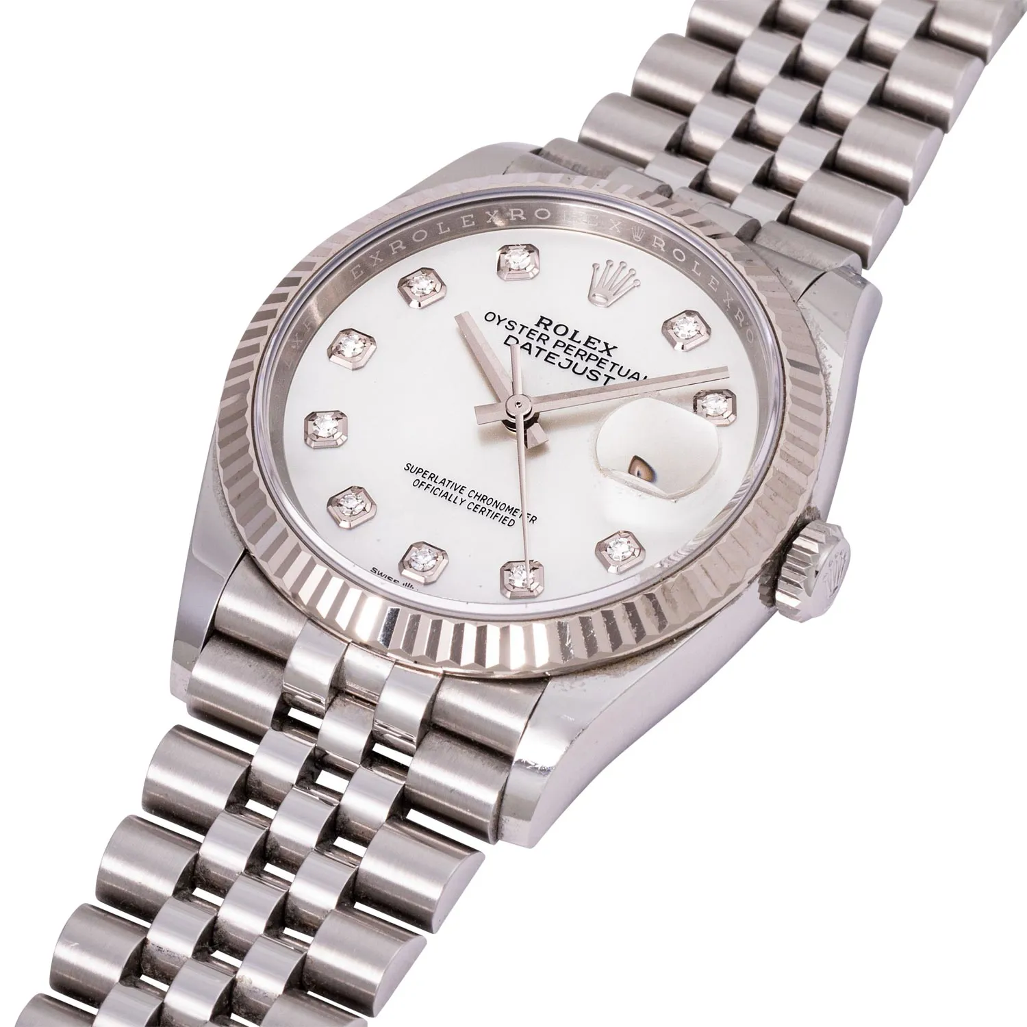 Rolex Datejust 36 126234 36mm Stainless steel Mother of pearl & Diamond 3