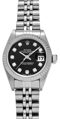 Rolex Datejust 69174G 26mm Stainless steel Black