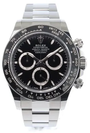 Rolex Daytona 126500LN 0mm Stainless steel Black