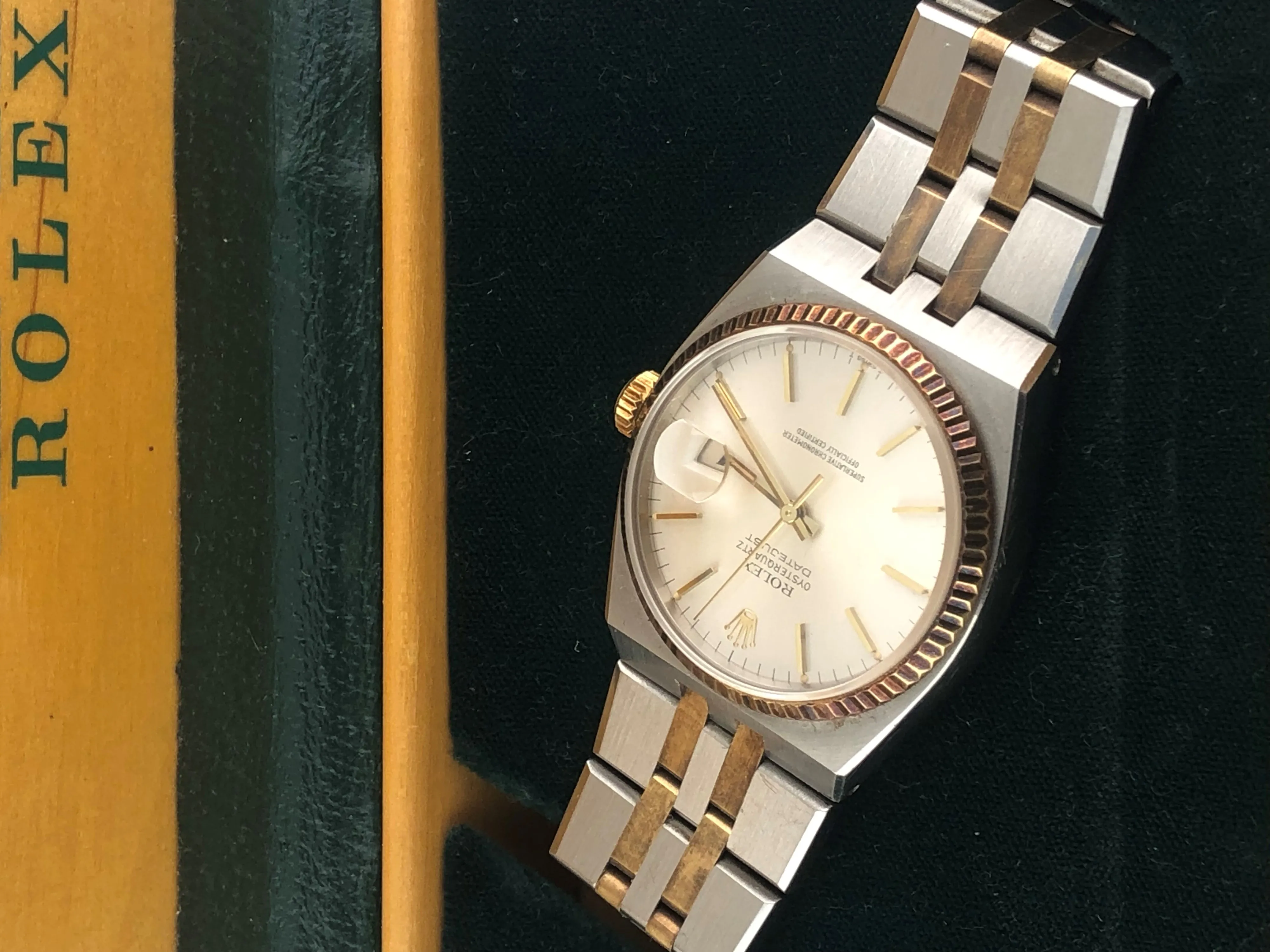 Rolex Oyster Yellow gold and Stainless steel Silver 1