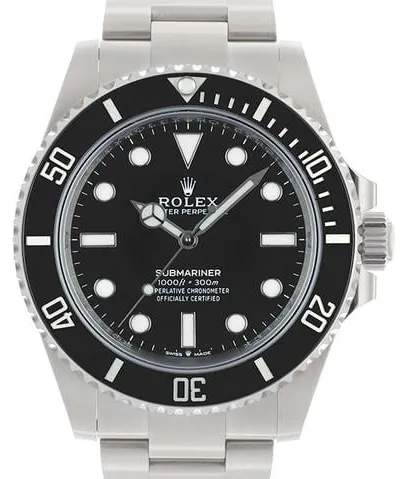 Rolex Submariner (No Date) 41 124060 41mm Stainless steel Black