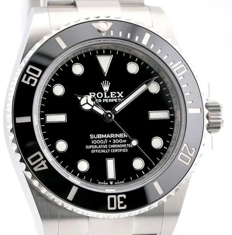 Rolex Submariner (No Date) 41 124060 41mm Stainless steel Black 6