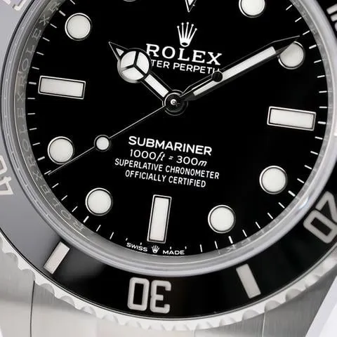 Rolex Submariner (No Date) 41 124060 41mm Stainless steel Black 12