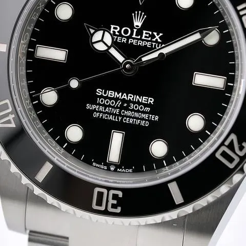 Rolex Submariner (No Date) 41 124060 41mm Stainless steel Black 13