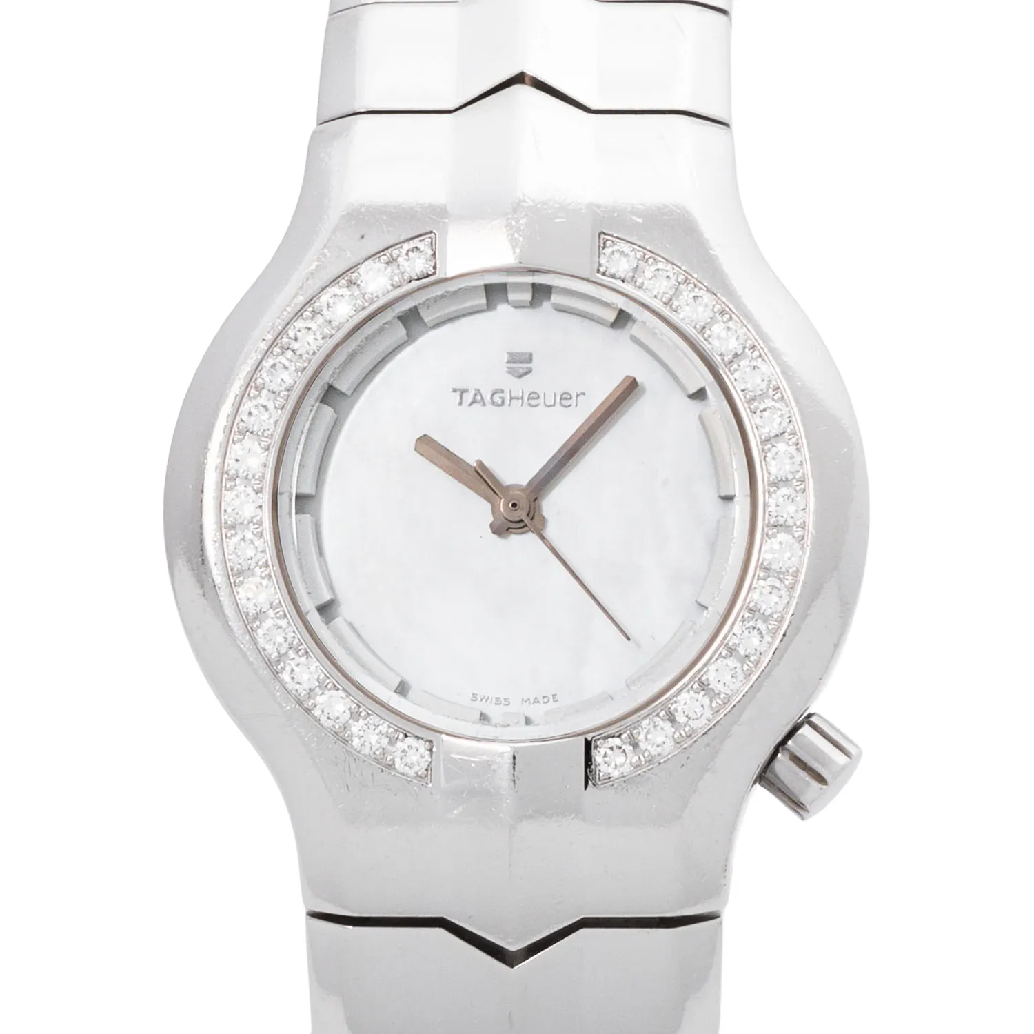 TAG Heuer Alter Ego WP1317 29mm Stainless steel and diamonds Mother-of-pearl