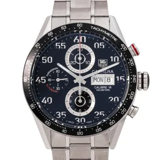 TAG Heuer Carrera CV2A10 Stainless steel Black