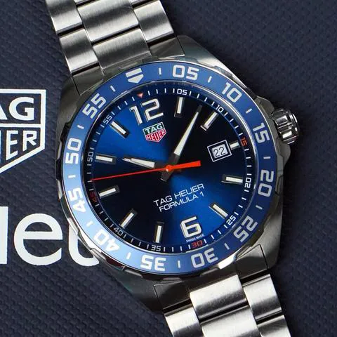 TAG Heuer Formula 1 Quartz WAZ1010.BA0842 43mm Stainless steel Blue