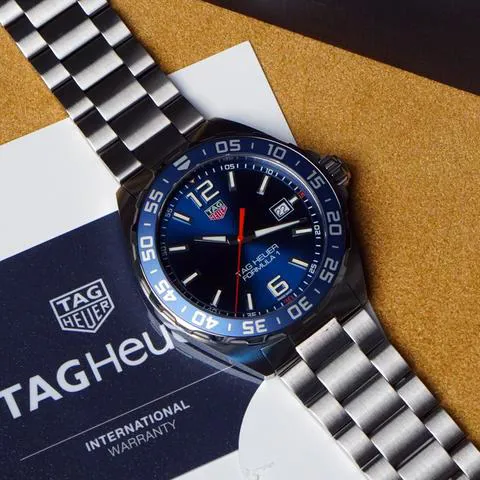 TAG Heuer Formula 1 Quartz WAZ1010.BA0842 43mm Stainless steel Blue 7