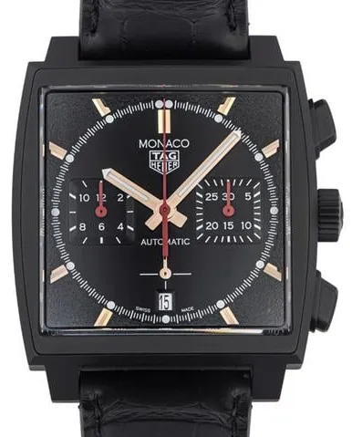 TAG Heuer Monaco CBL2180.FC6497 39mm Stainless steel Black