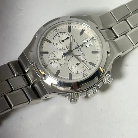 Vacheron Constantin Overseas Chronograph 49140 40mm Stainless steel Silver 3