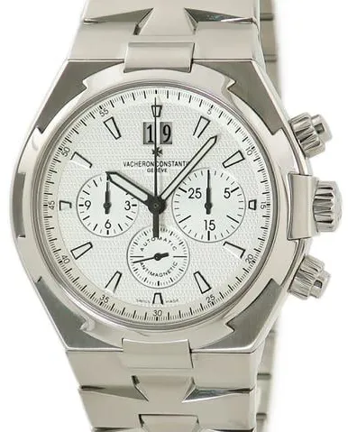 Vacheron Constantin Overseas Chronograph 49150/B01A-9095 42mm Stainless steel Silver