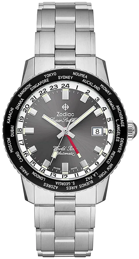 Zodiac Sea Wolf ZO9409 40mm Stainless steel Gray