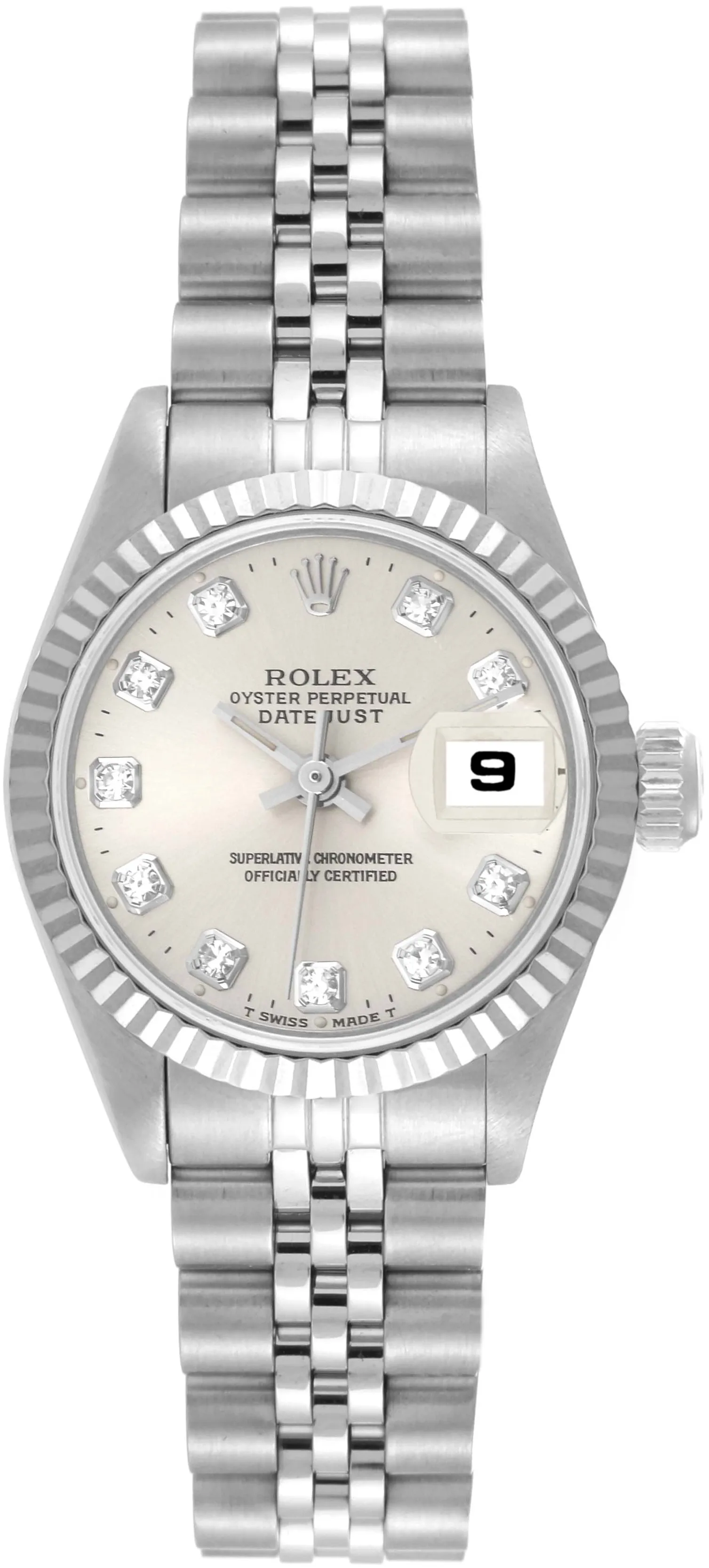 Rolex Datejust 69174G 26mm Stainless steel Silver