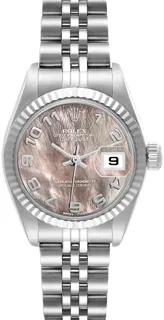 Rolex Lady-Datejust 79174 Stainless steel White