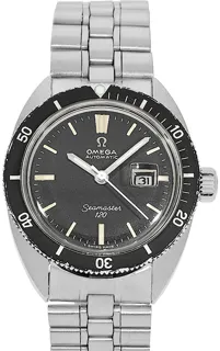 Omega Seamaster 566.007 Edelstahl Schwarz