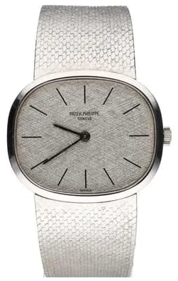 Patek Philippe Golden Ellipse 3545/2 32mm White gold Silver