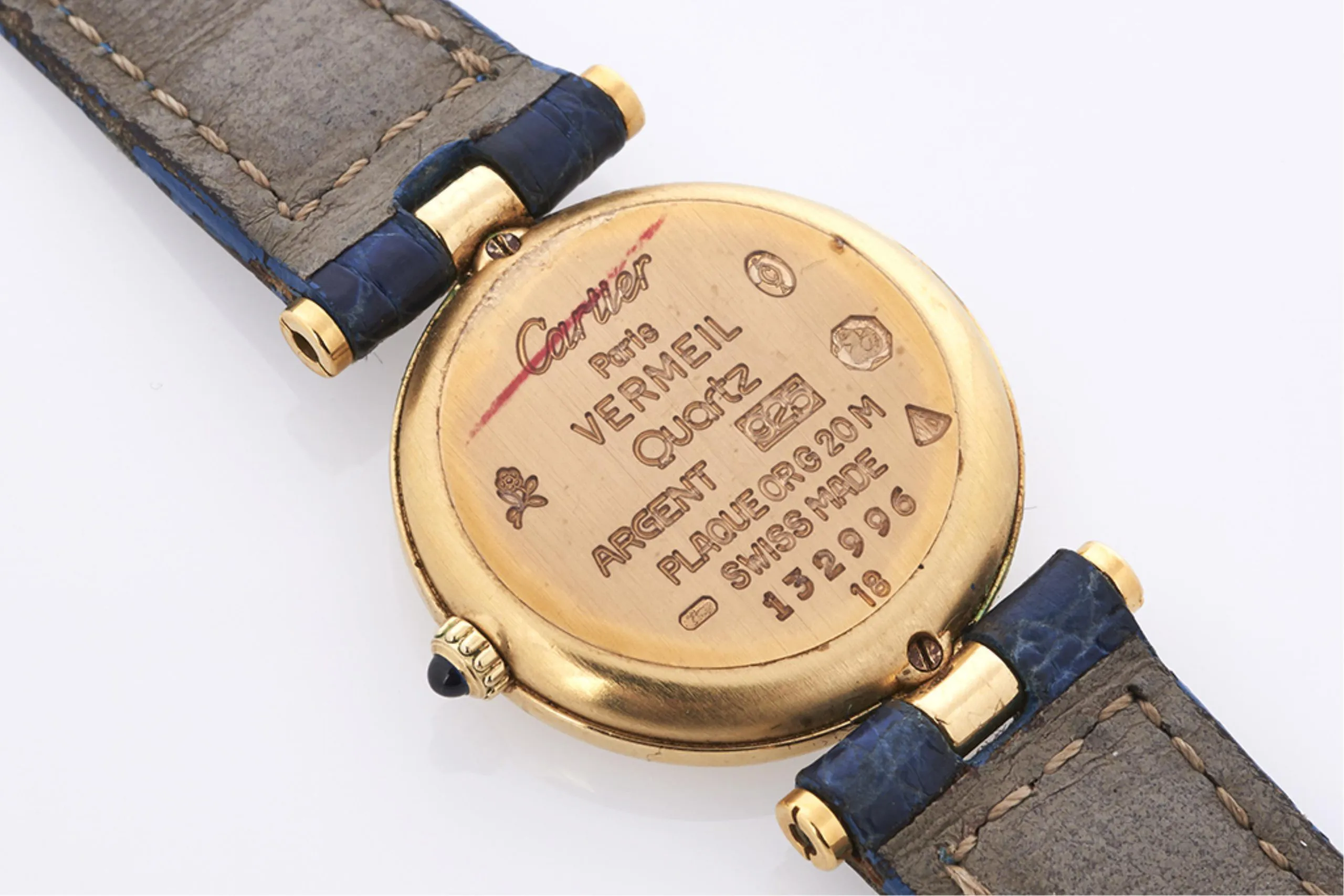 Cartier Must de Cartier 25mm Vermeil Ivory 2