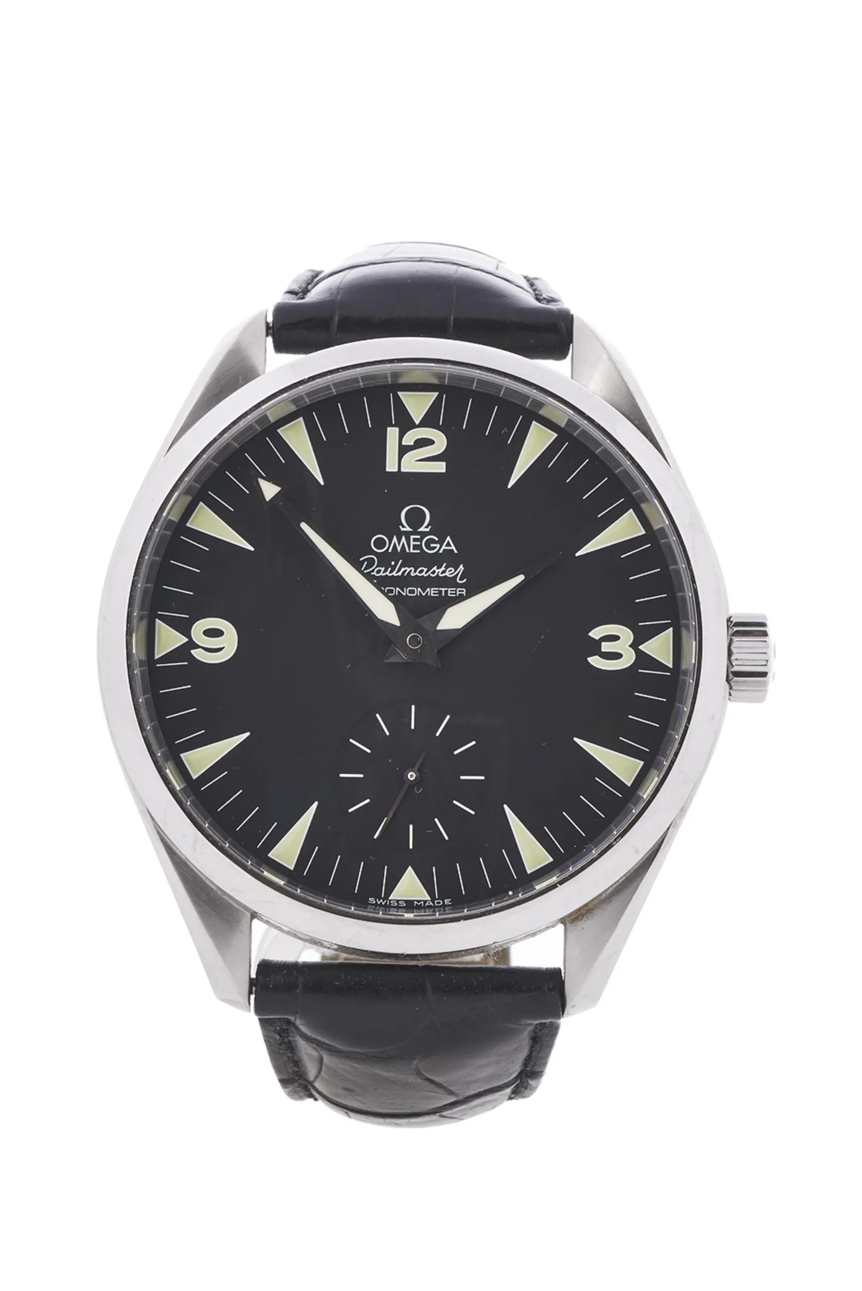 Omega Railmaster 2806.52.37 49mm Stainless steel Black