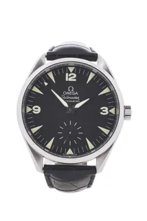 Omega Railmaster 2806.52.37 Stainless steel Black