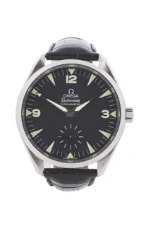 Omega Railmaster 2806.52.37 Stainless steel Black